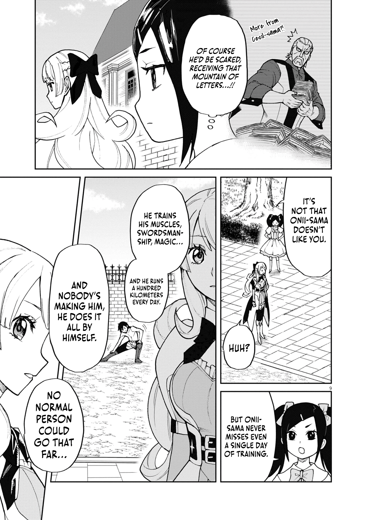 Read I Was Reincarnated as an Evil Noble in a Game and Became Unparalleled With My Overpowered Muscles EN Manga Online