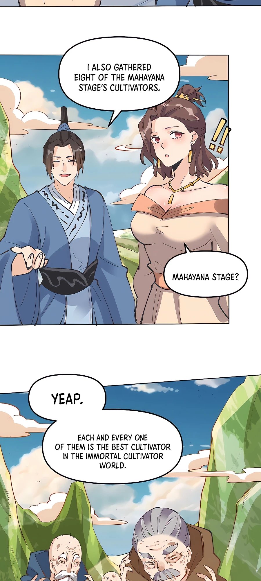 Read I’m Actually a Cultivation Bigshot EN Manga Online