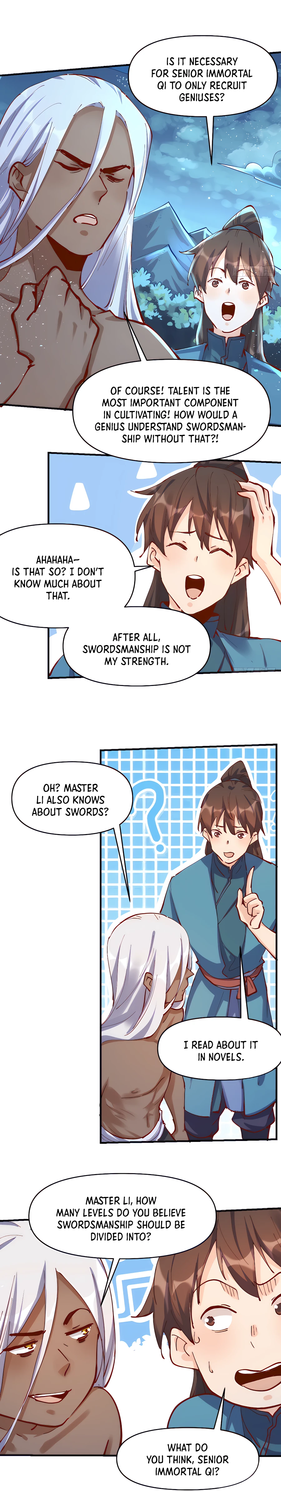 Read I’m Actually a Cultivation Bigshot EN Manga Online