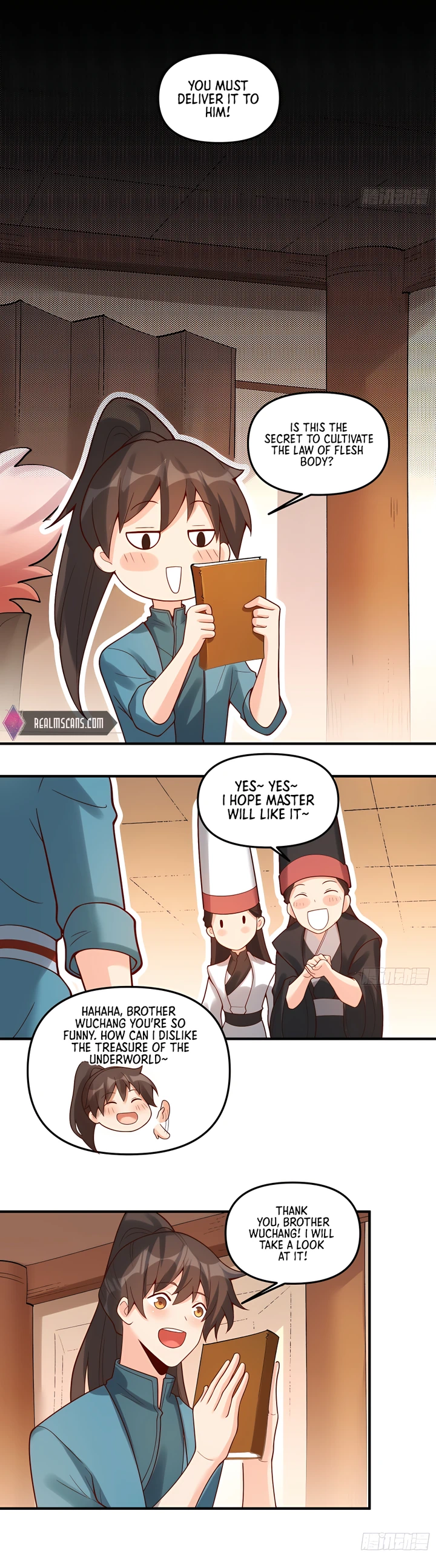 Read I’m Actually a Cultivation Bigshot EN Manga Online
