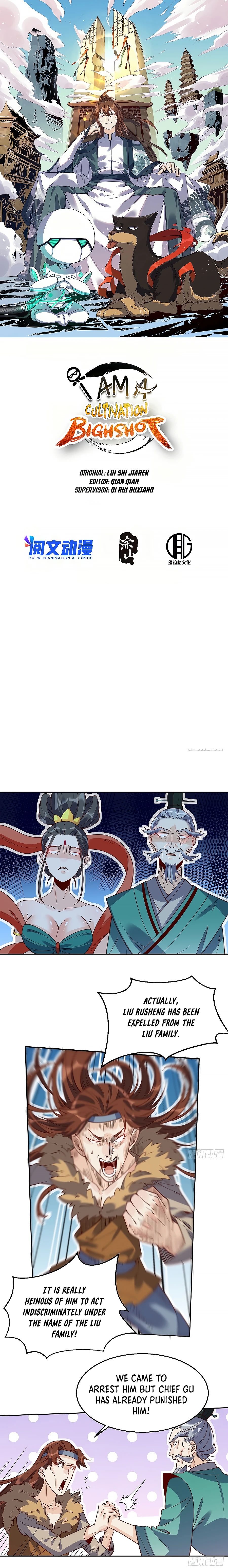 Read I’m Actually a Cultivation Bigshot EN Manga Online