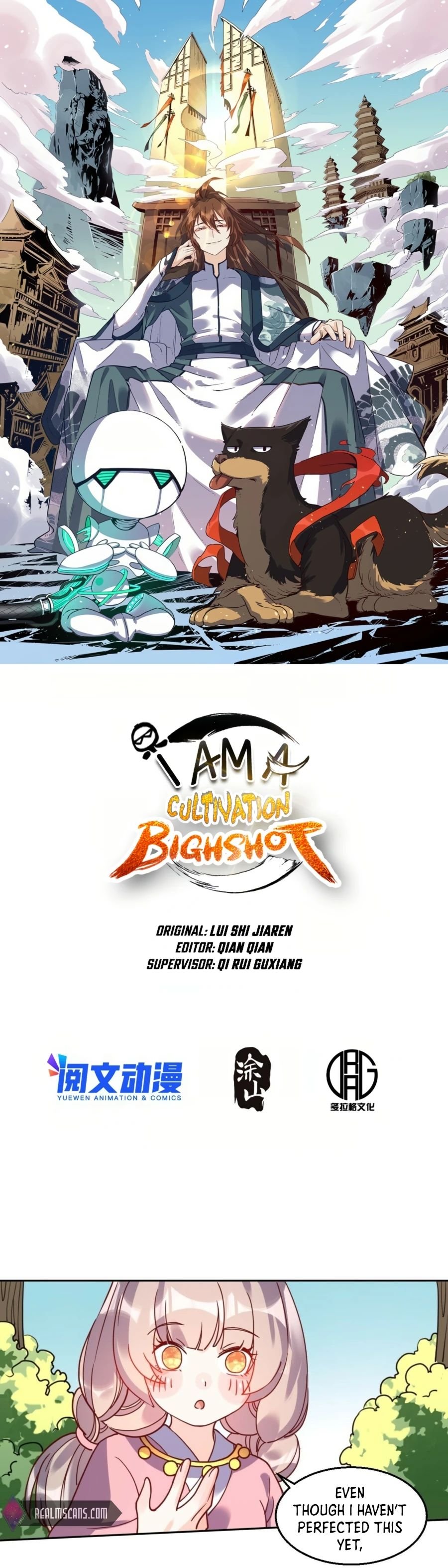 Read I’m Actually a Cultivation Bigshot EN Manga Online