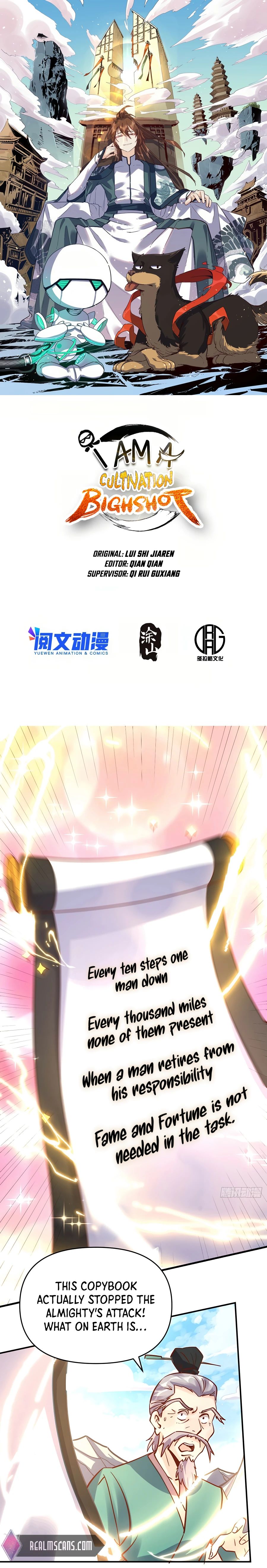 Read I’m Actually a Cultivation Bigshot EN Manga Online