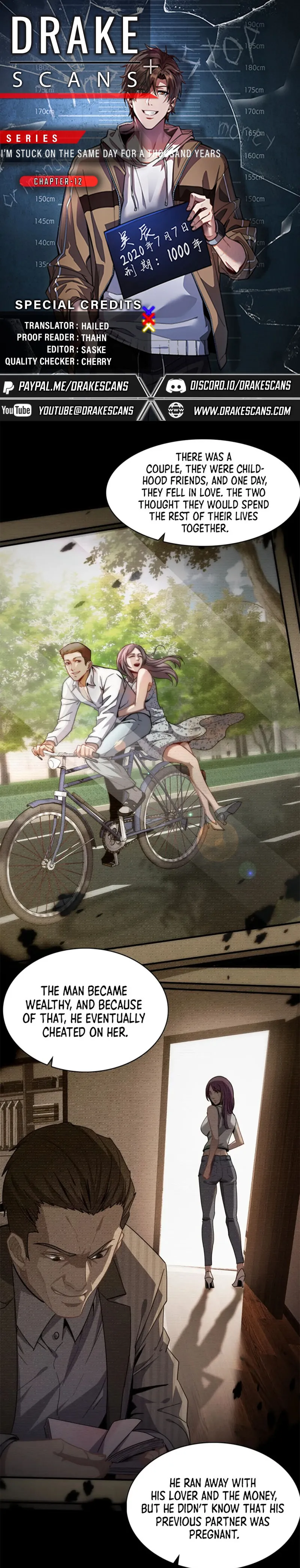 Read I’m Stuck on the Same Day for a Thousand Years EN Manga Online