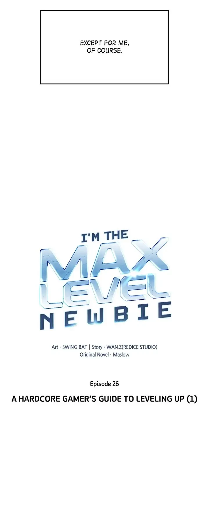 Read I’m the Max-Level Newbie EN Manga Online