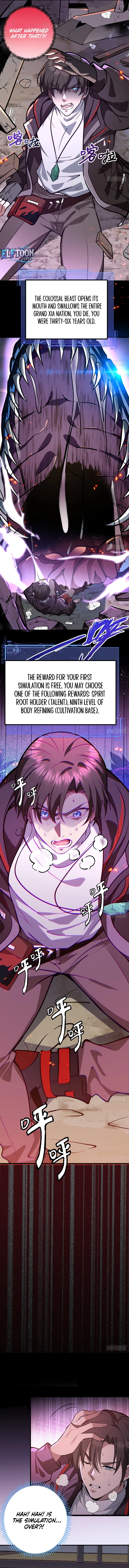 Read Immortal Simulator_ Cultivating in Secret EN Manga Online