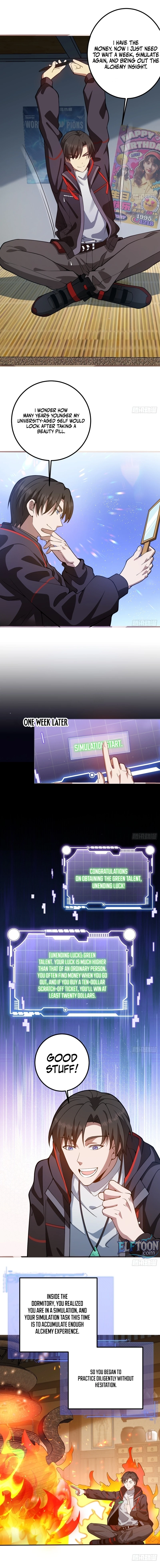 Read Immortal Simulator_ Cultivating in Secret EN Manga Online