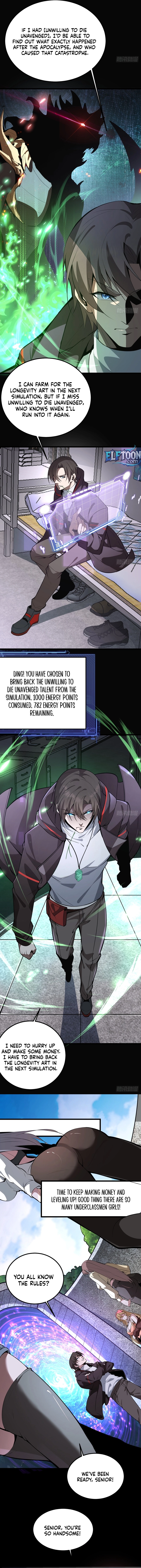 Read Immortal Simulator_ Cultivating in Secret EN Manga Online