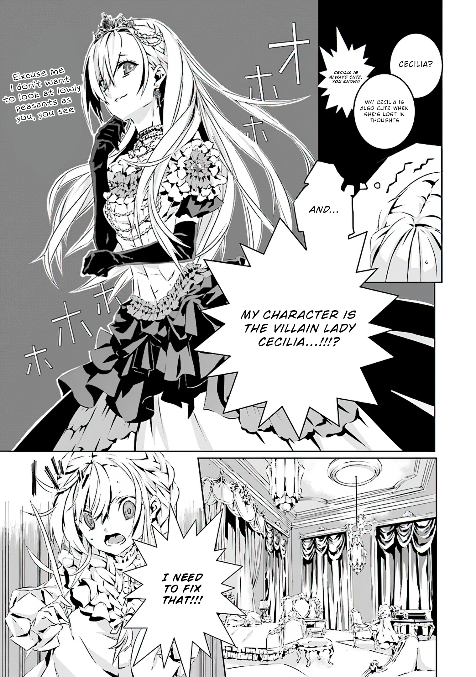 Read In An Otome Game World I M A Villain I Can T Accept This EN Manga Online