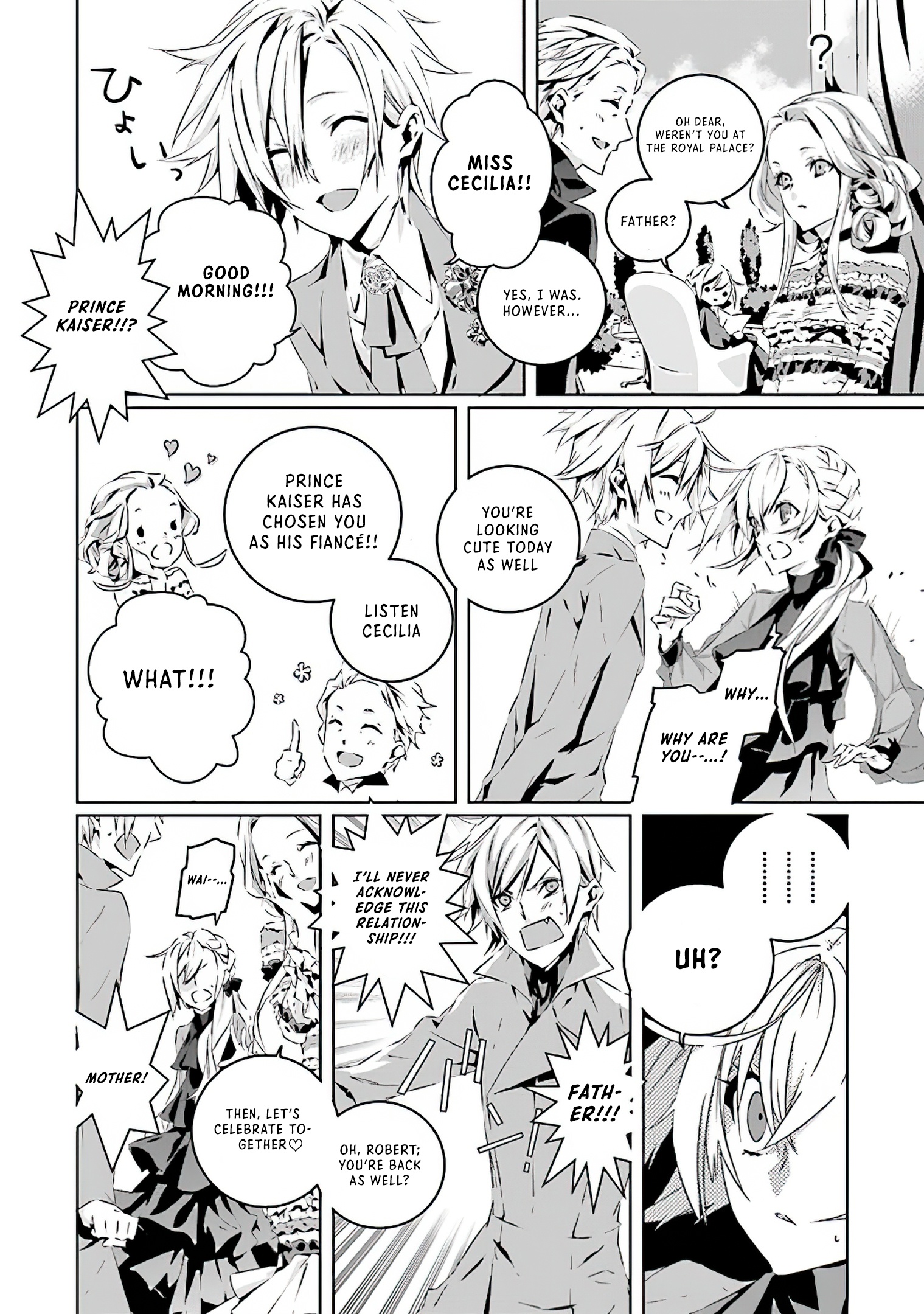 Read In An Otome Game World I M A Villain I Can T Accept This EN Manga Online