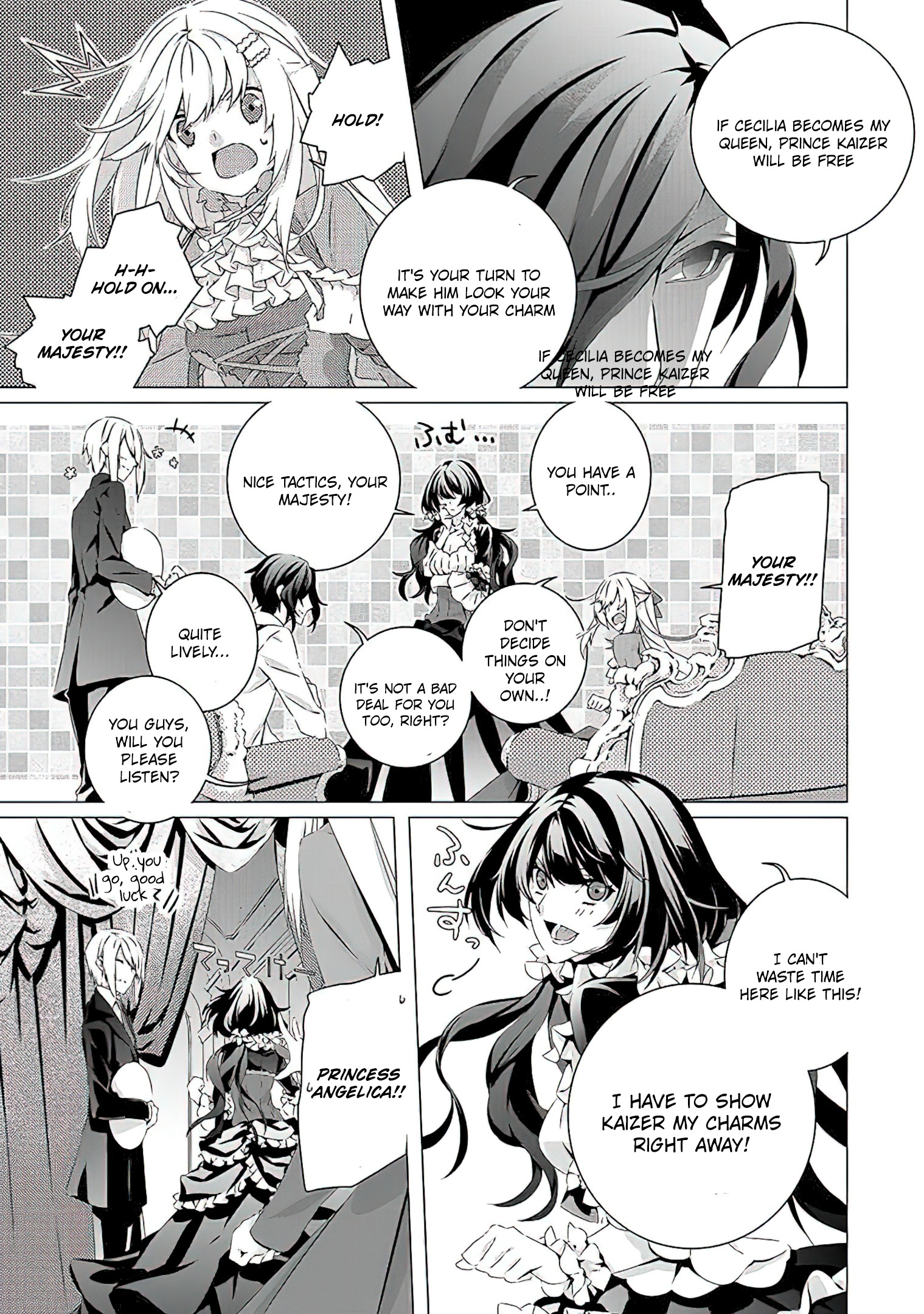 Read In An Otome Game World I M A Villain I Can T Accept This EN Manga Online