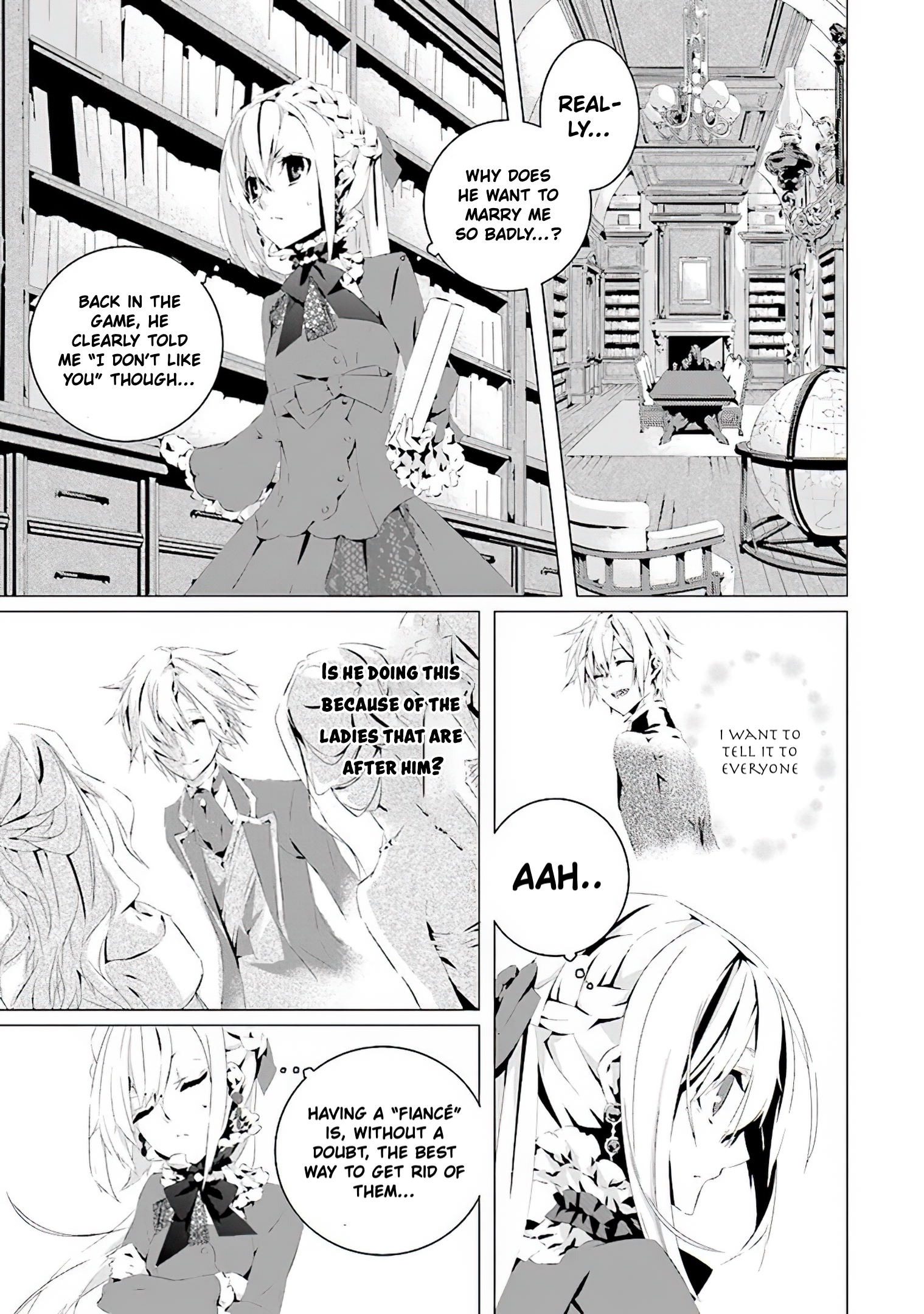 Read In An Otome Game World I M A Villain I Can T Accept This EN Manga Online