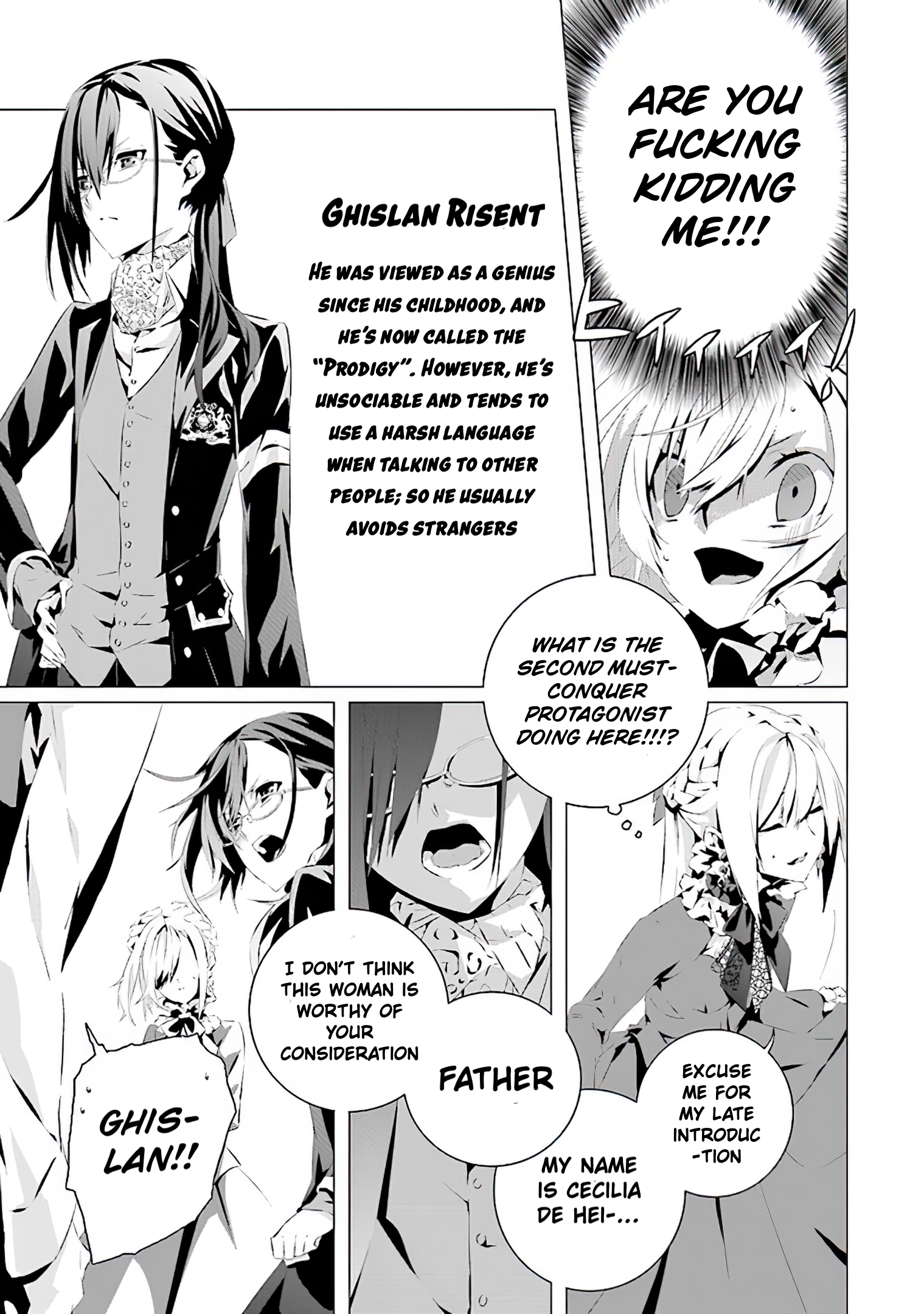 Read In An Otome Game World I M A Villain I Can T Accept This EN Manga Online