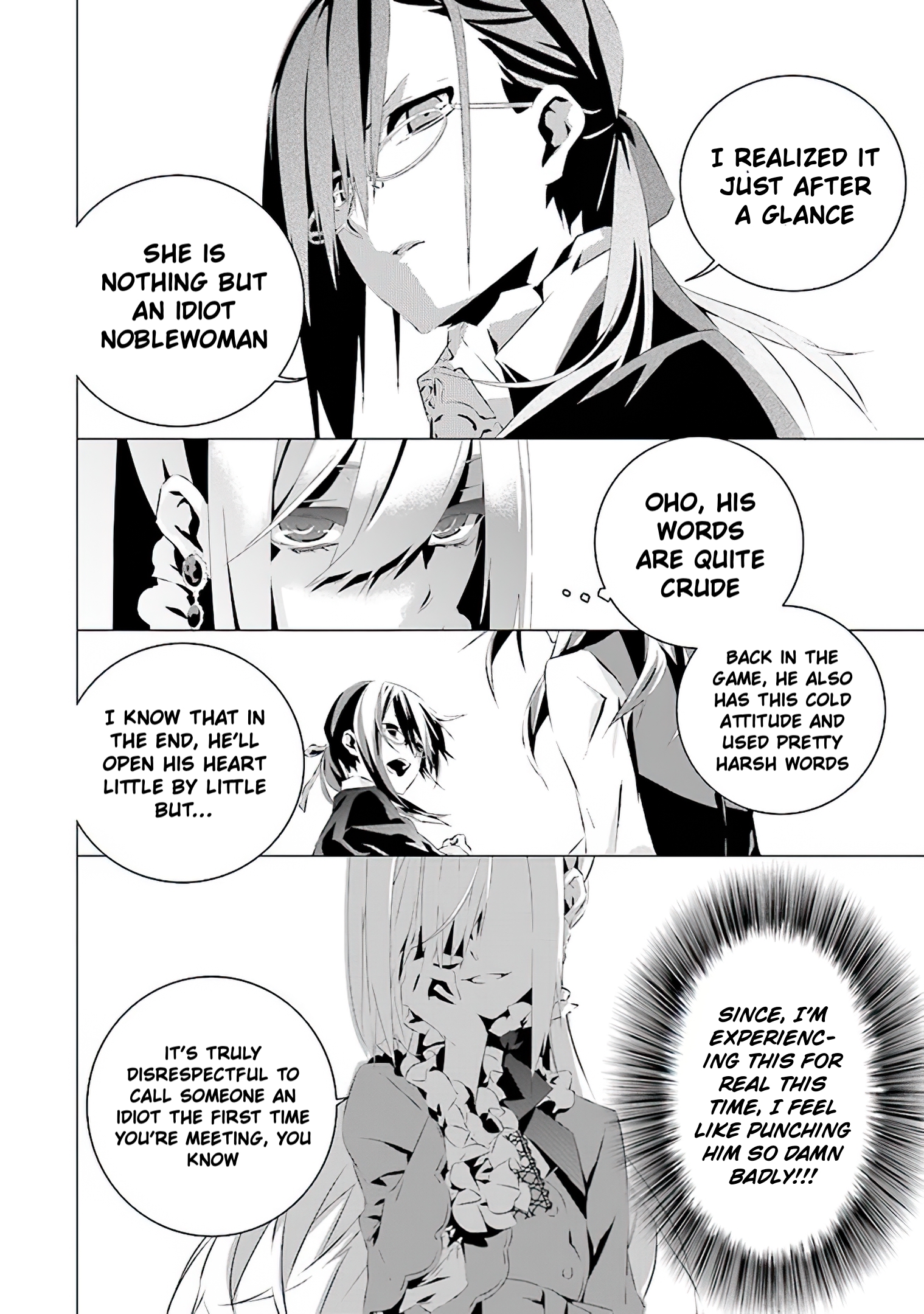 Read In An Otome Game World I M A Villain I Can T Accept This EN Manga Online