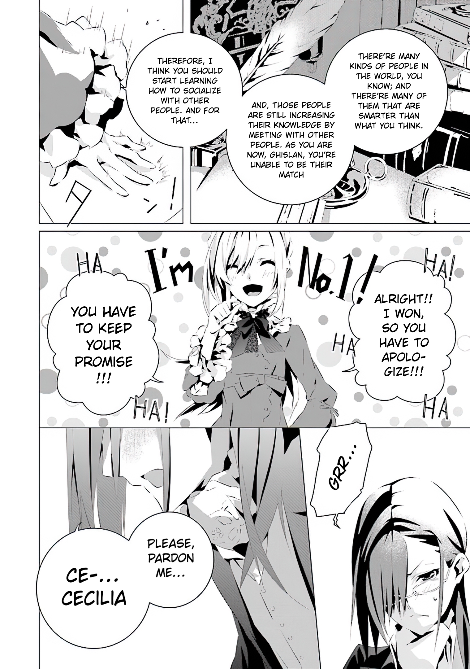 Read In An Otome Game World I M A Villain I Can T Accept This EN Manga Online