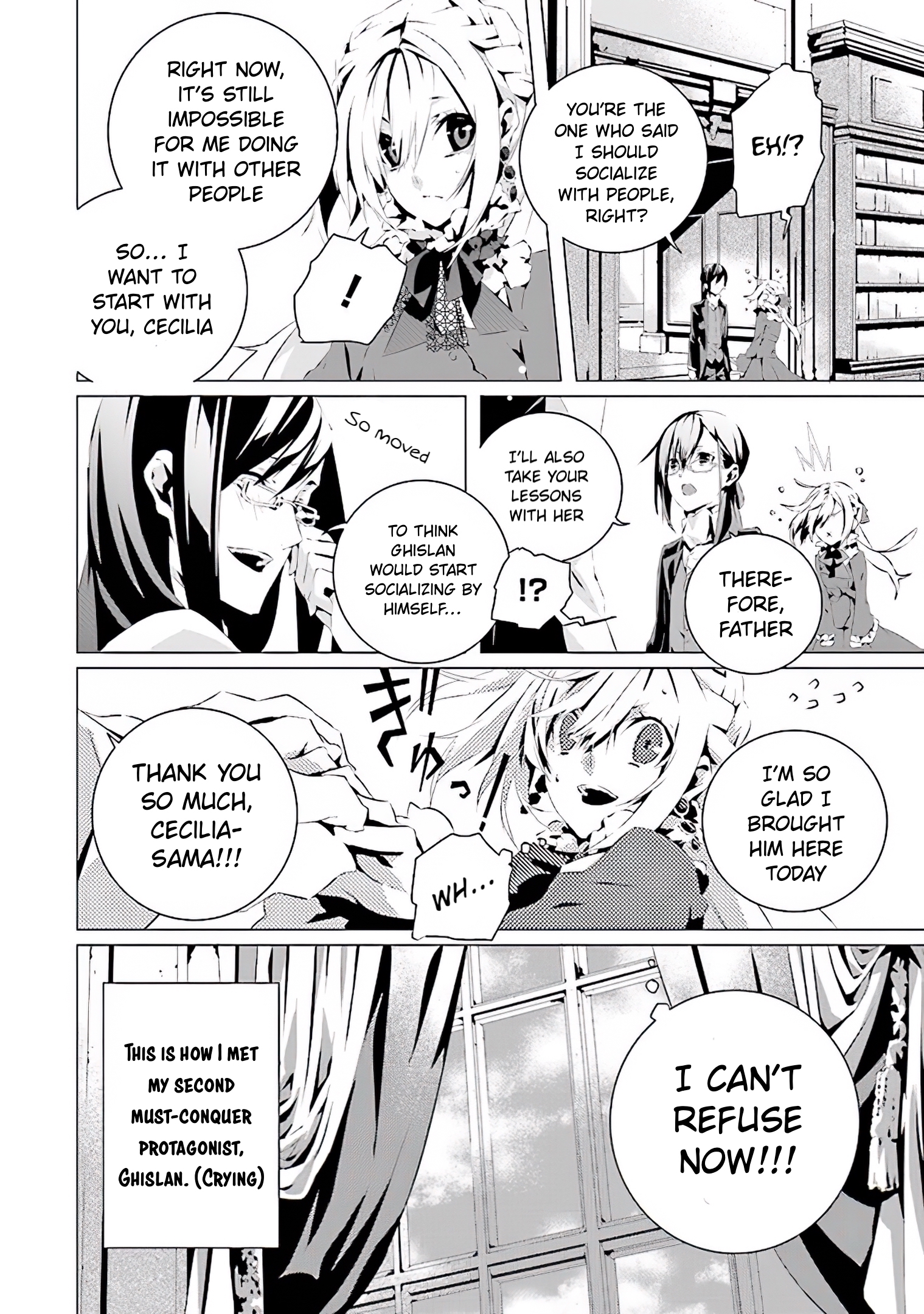 Read In An Otome Game World I M A Villain I Can T Accept This EN Manga Online