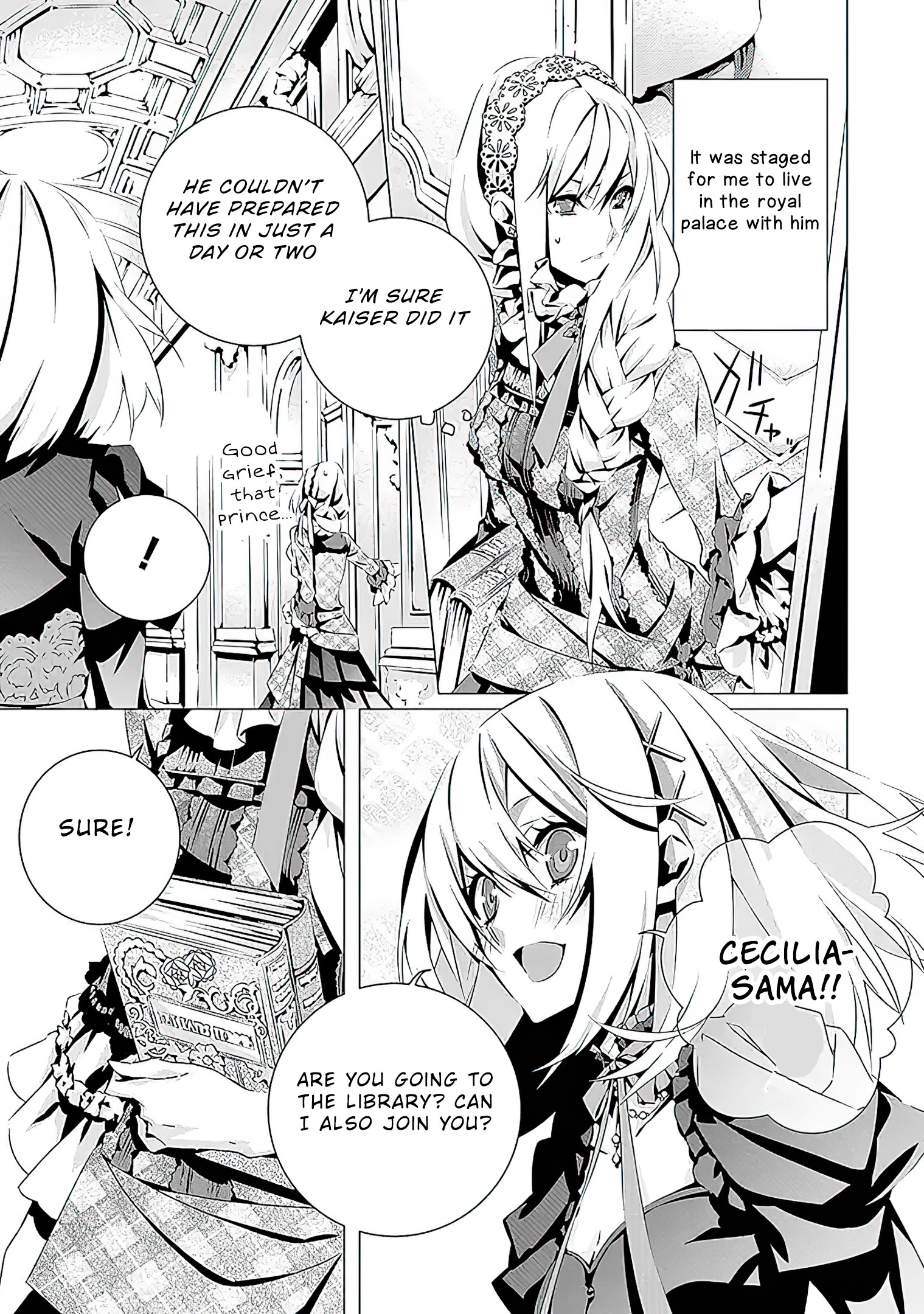 Read In An Otome Game World I M A Villain I Can T Accept This EN Manga Online