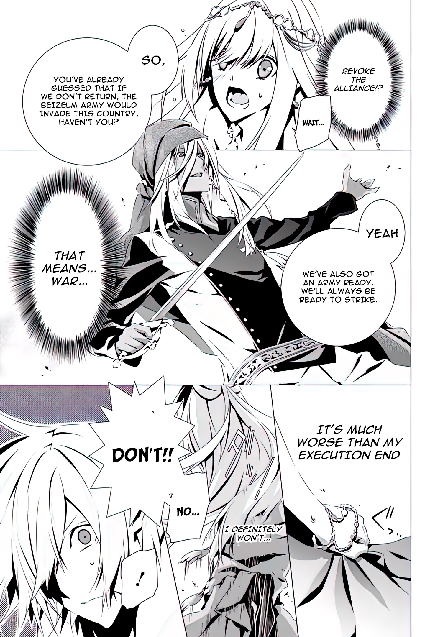Read In An Otome Game World I M A Villain I Can T Accept This EN Manga Online