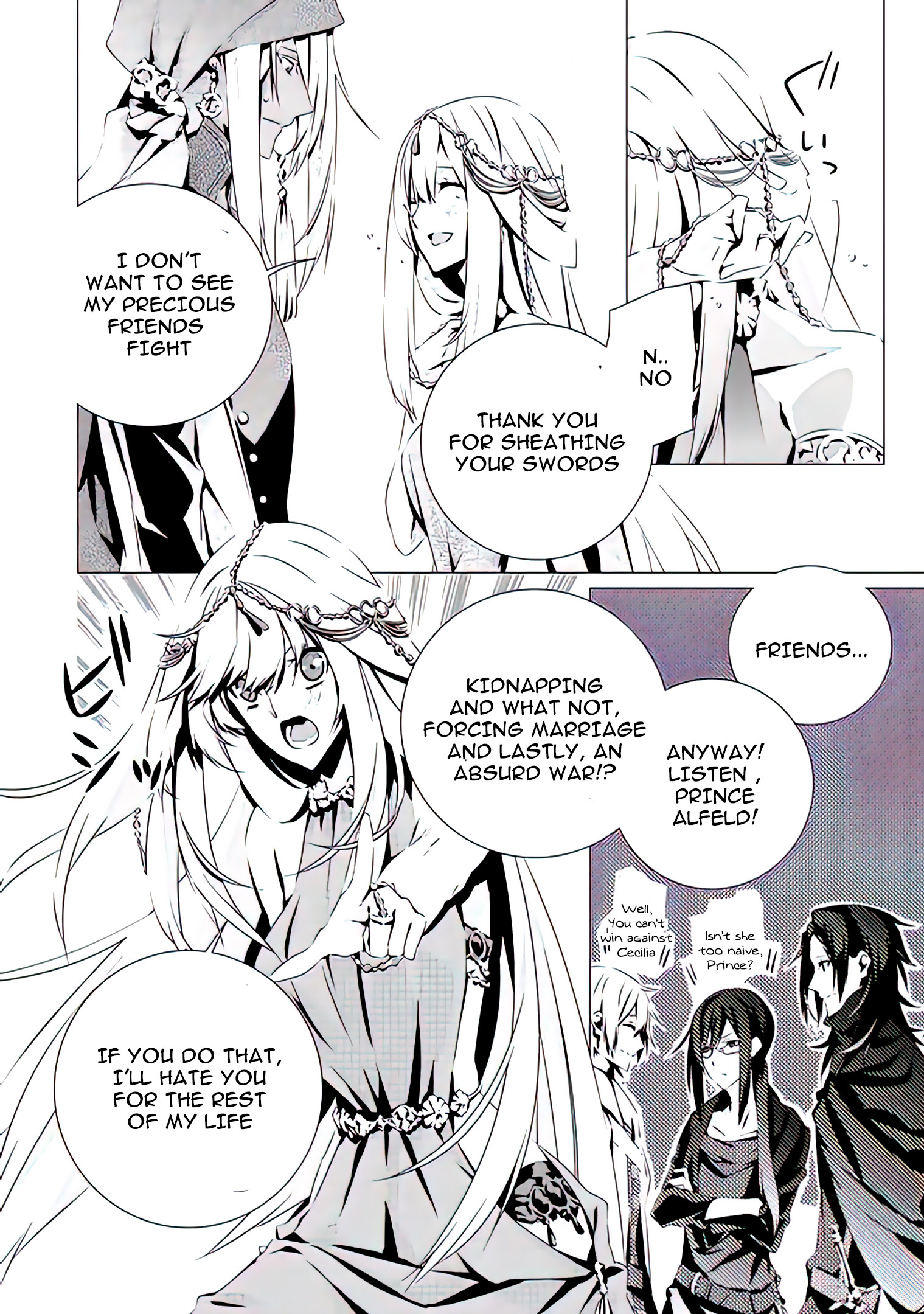 Read In An Otome Game World I M A Villain I Can T Accept This EN Manga Online
