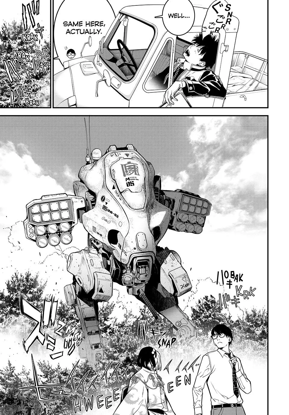 Read Kaijin Fugeki EN Manga Online
