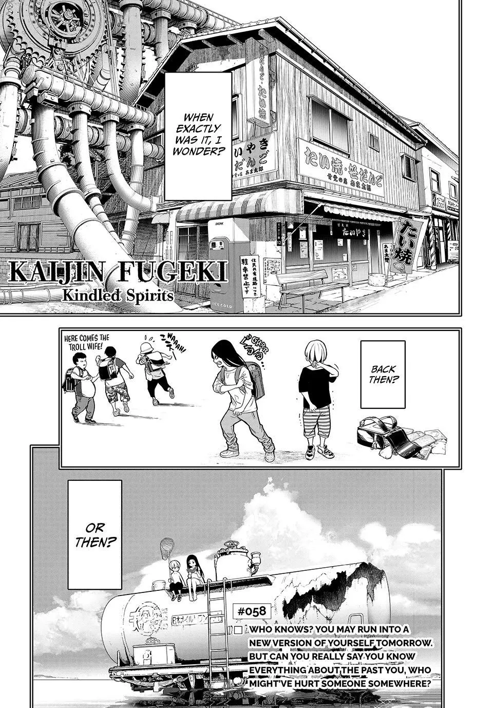 Read Kaijin Fugeki EN Manga Online