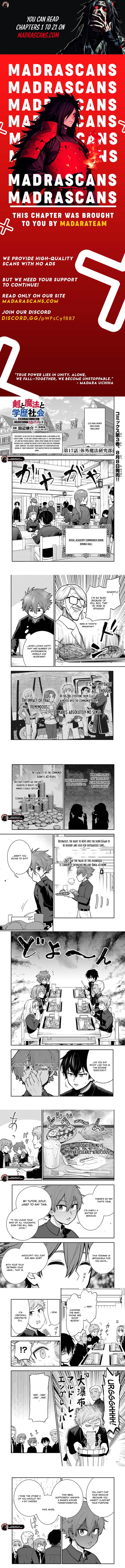 Read Ken to Mahou to Gakureki Shakai EN Manga Online