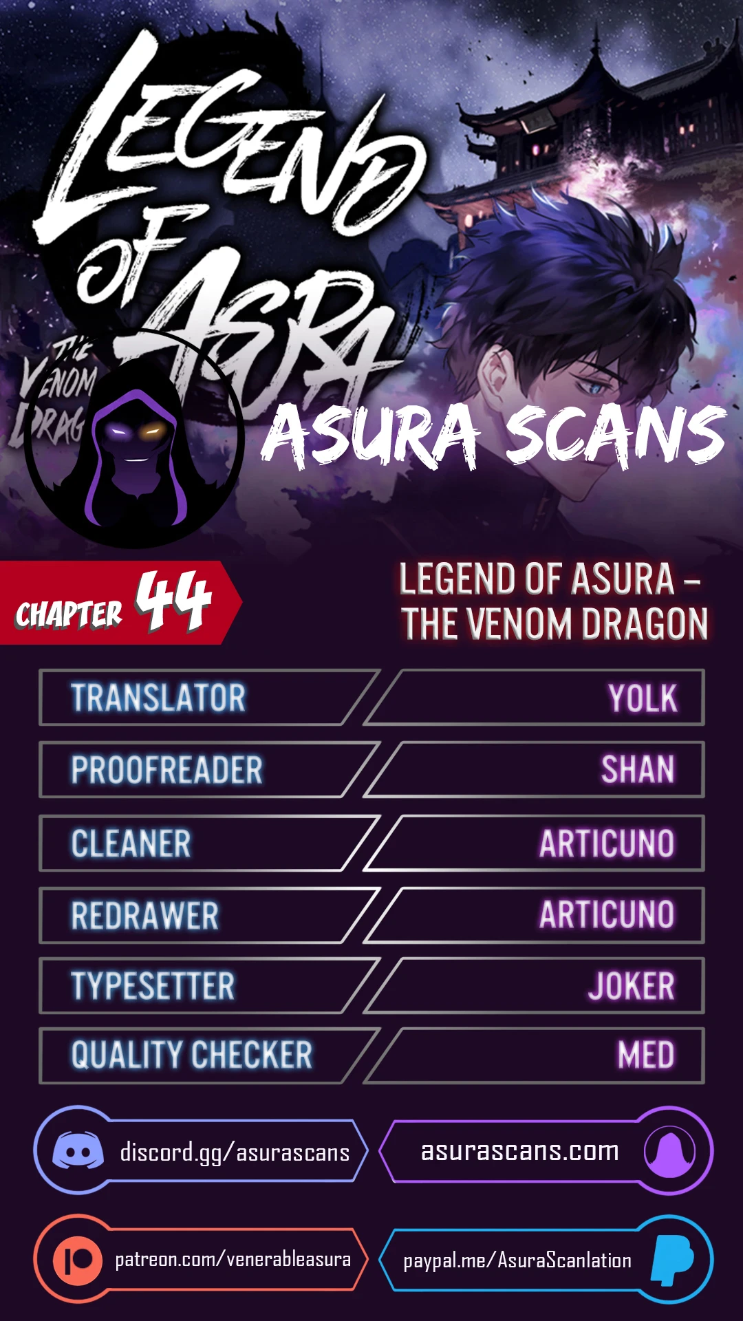 Read Legend Of Asura The Venom Dragon EN Manga Online