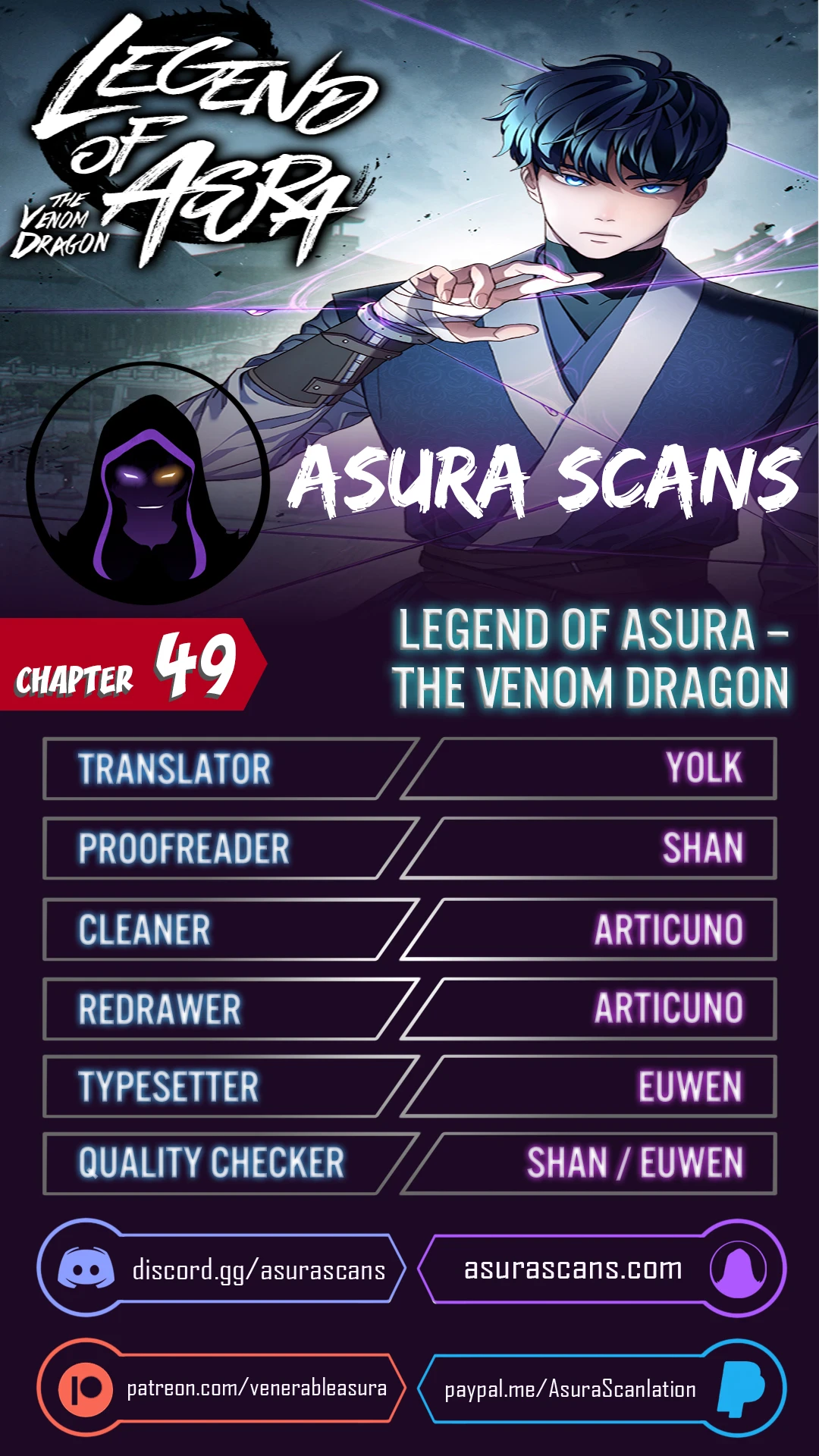 Read Legend Of Asura The Venom Dragon EN Manga Online