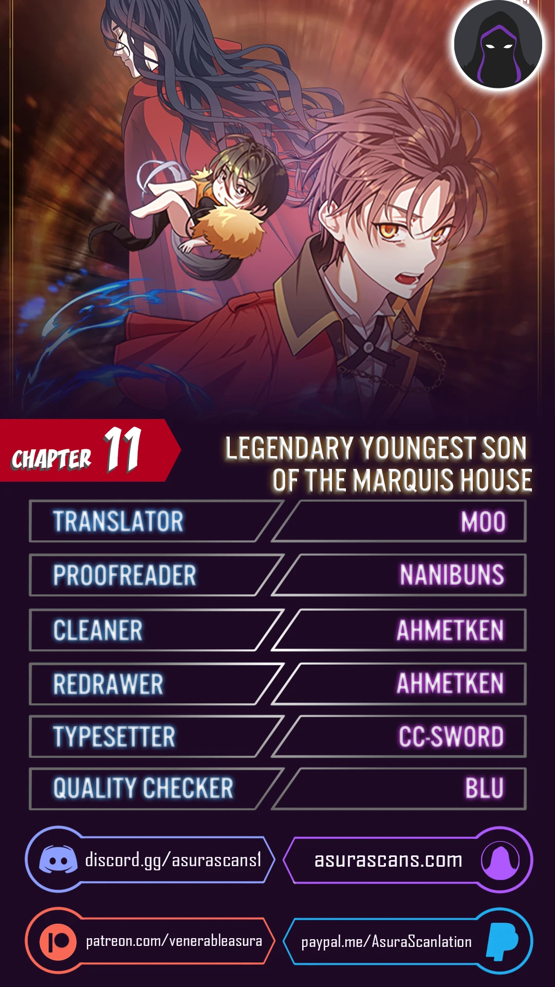 Read Legendary Youngest Son Of The Marquis House EN Manga Online