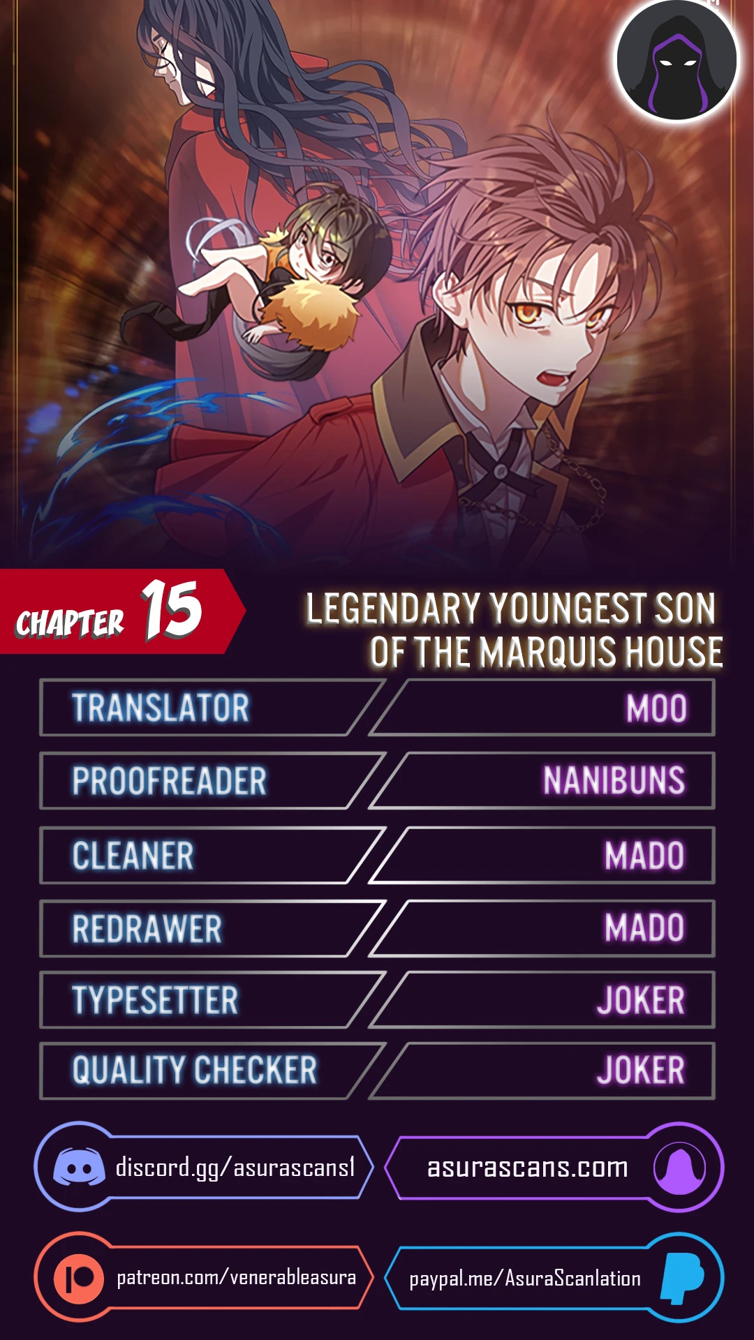 Read Legendary Youngest Son Of The Marquis House EN Manga Online