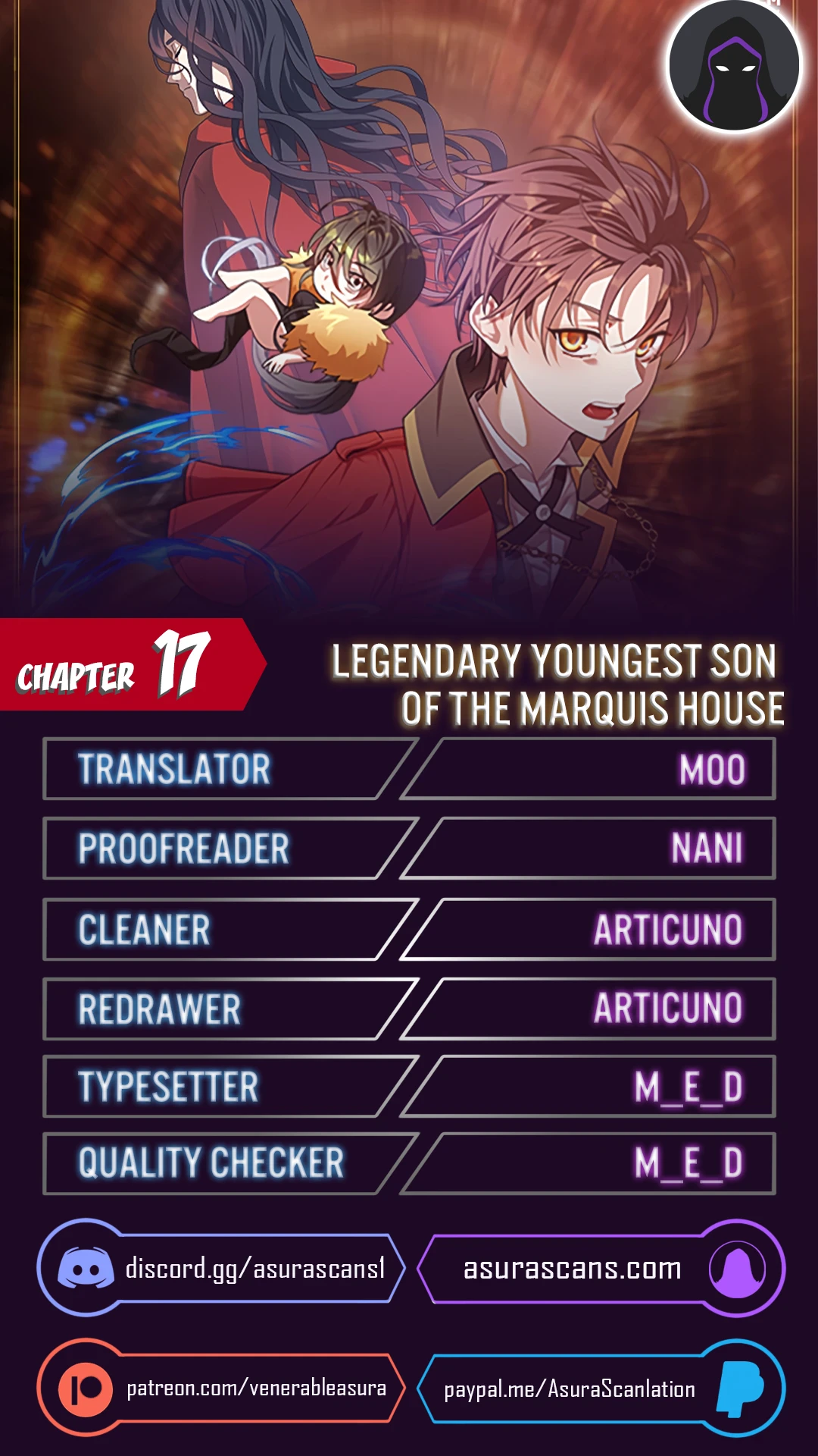 Read Legendary Youngest Son Of The Marquis House EN Manga Online