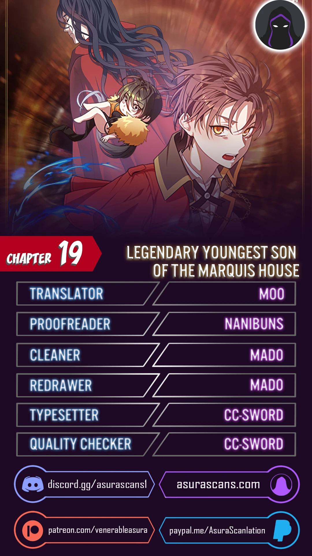 Read Legendary Youngest Son Of The Marquis House EN Manga Online
