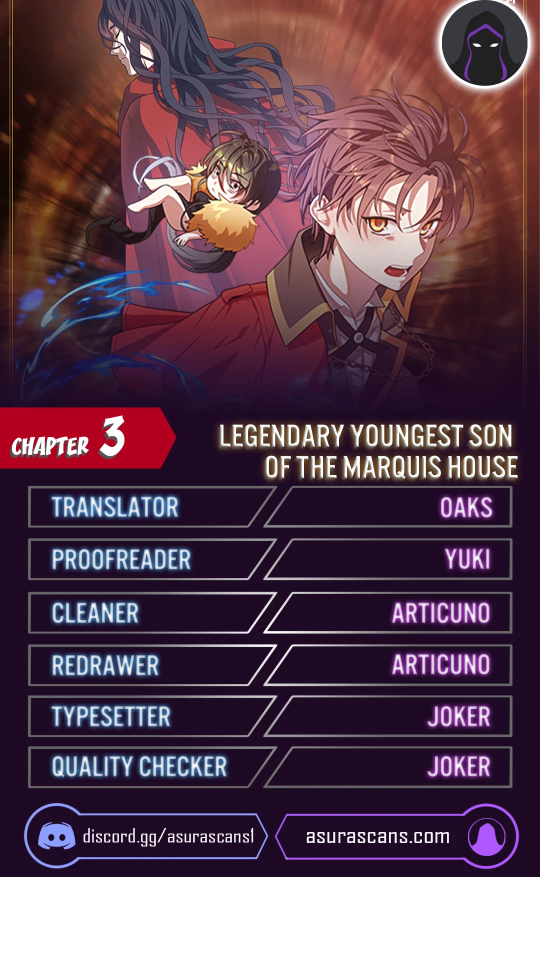 Read Legendary Youngest Son Of The Marquis House EN Manga Online