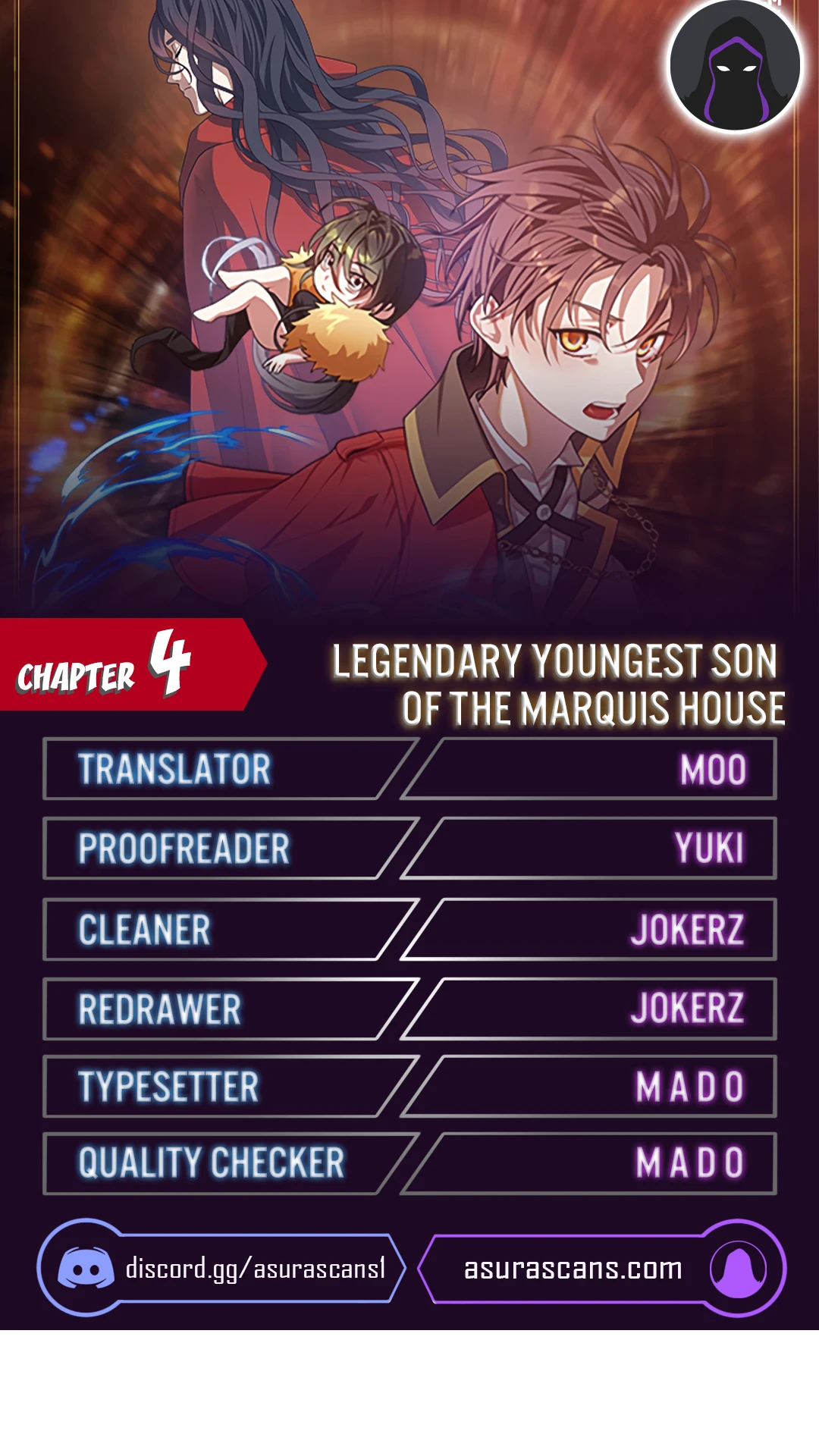 Read Legendary Youngest Son Of The Marquis House EN Manga Online