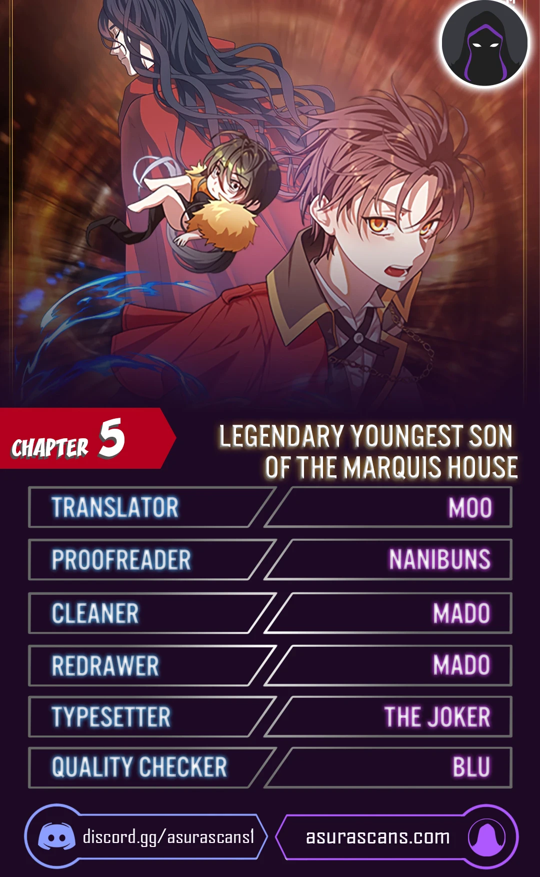 Read Legendary Youngest Son Of The Marquis House EN Manga Online