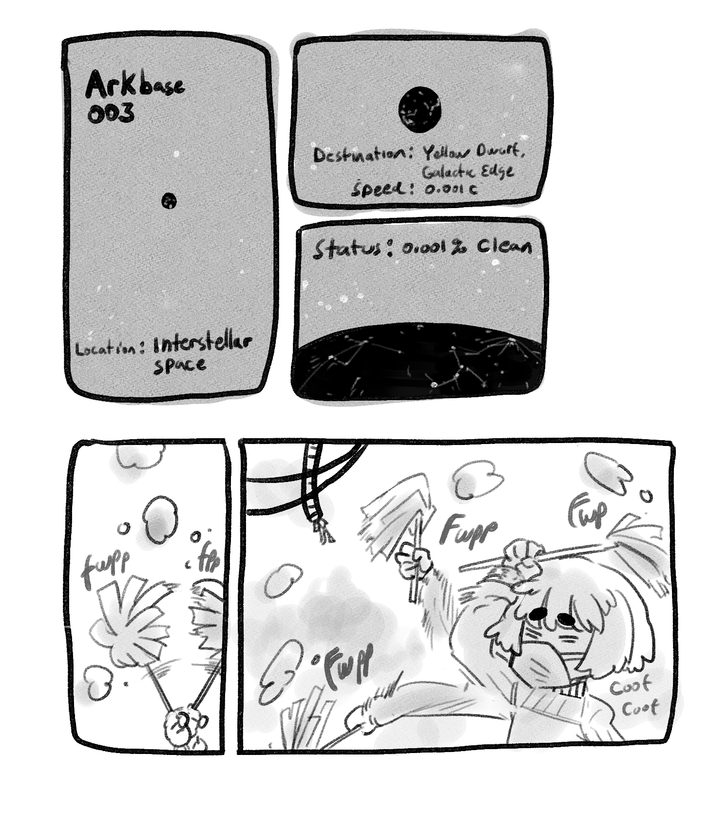 Read Let's Clean the Moon! EN Manga Online
