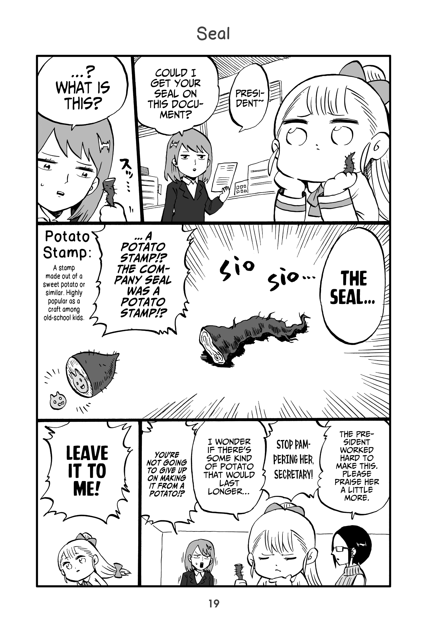 Read Little Girl President EN Manga Online
