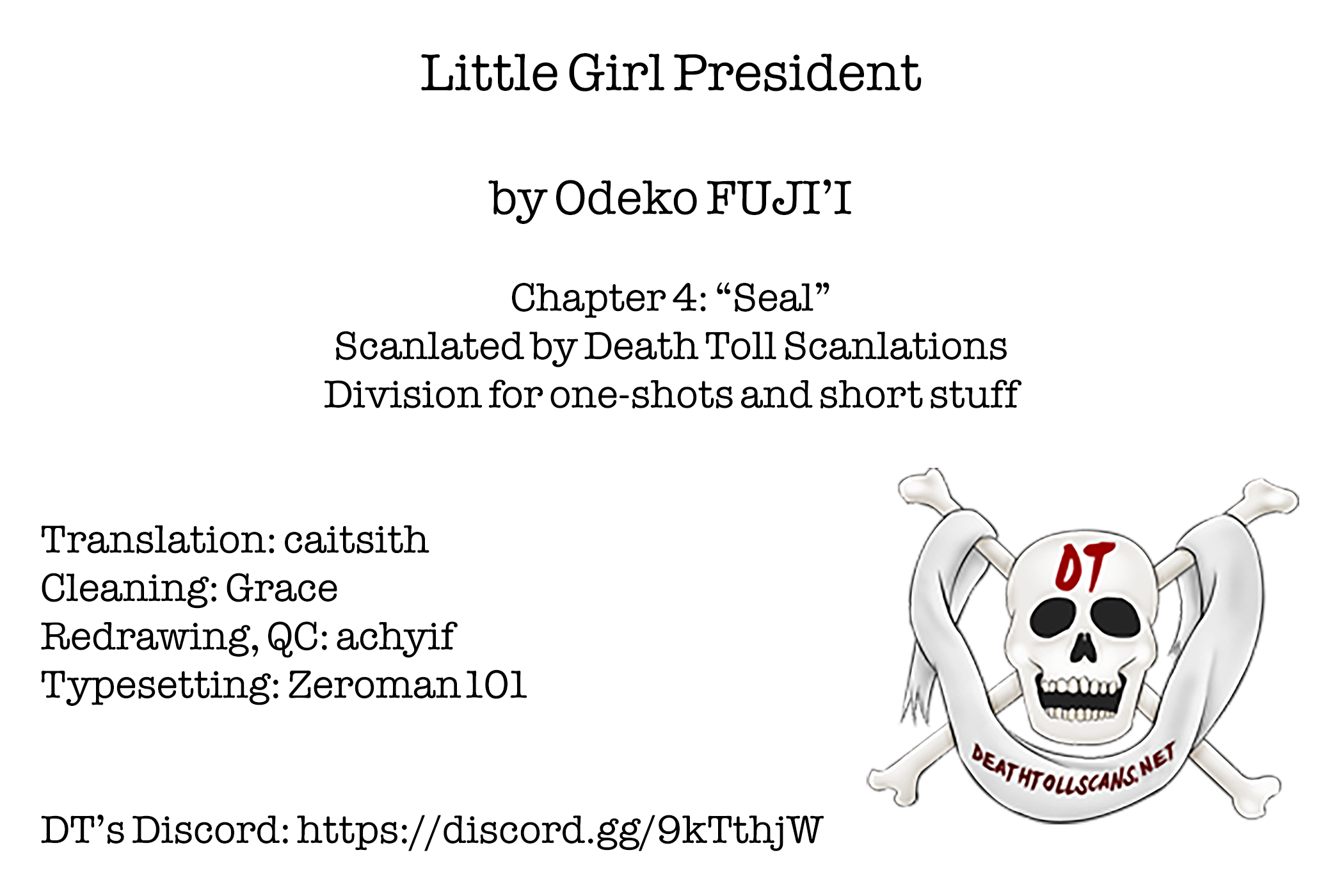 Read Little Girl President EN Manga Online