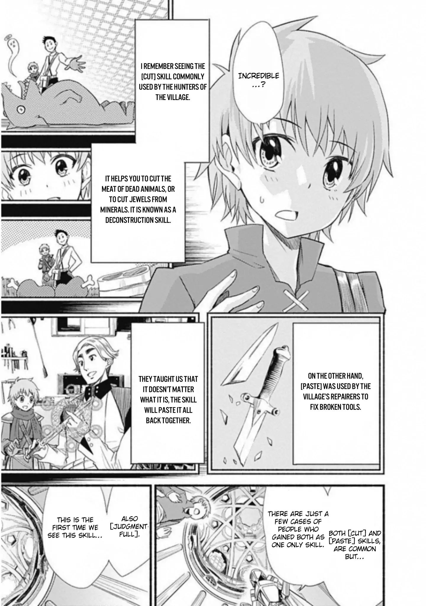 Read Living in This World With Cut & Paste EN Manga Online