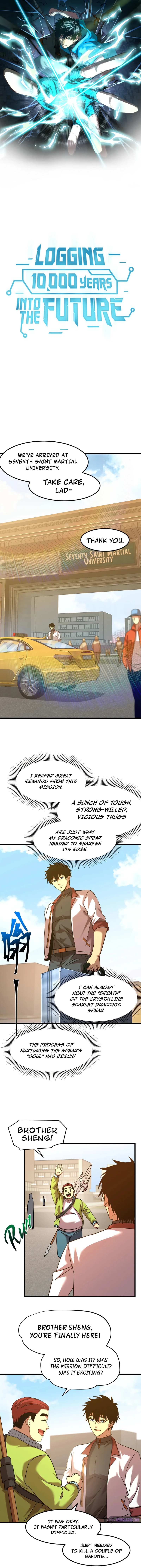 Read Logging 10,000 Years into the Future EN Manga Online