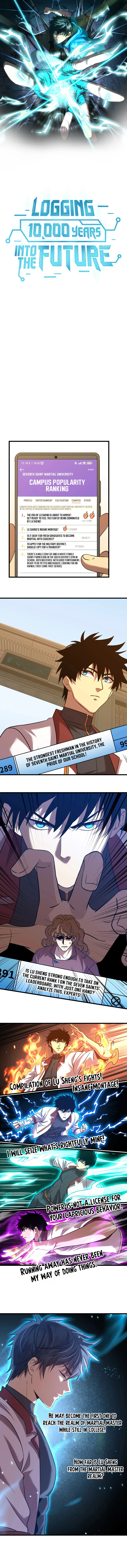 Read Logging 10,000 Years into the Future EN Manga Online