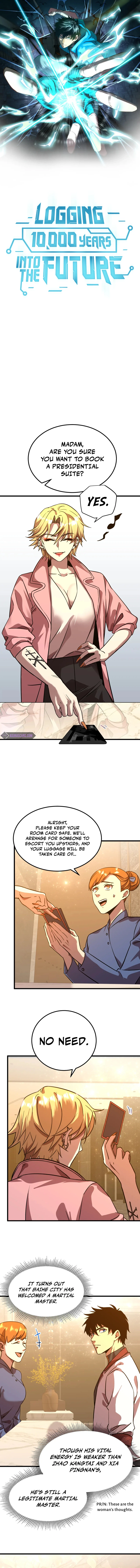 Read Logging 10,000 Years into the Future EN Manga Online