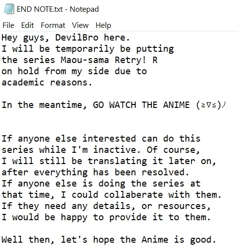 Read Maou-sama, Retry! R EN Manga Online