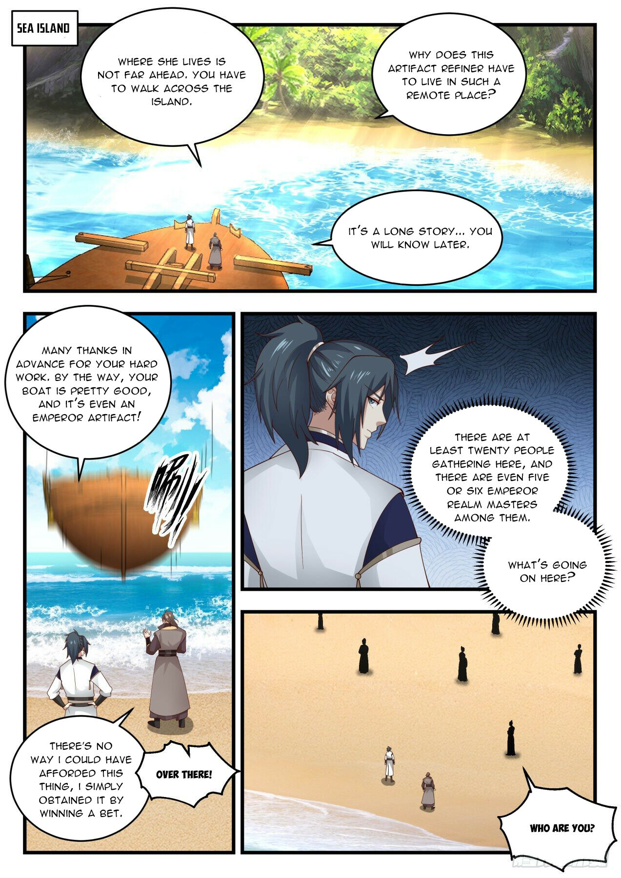Read Martial Peak EN Manga Online