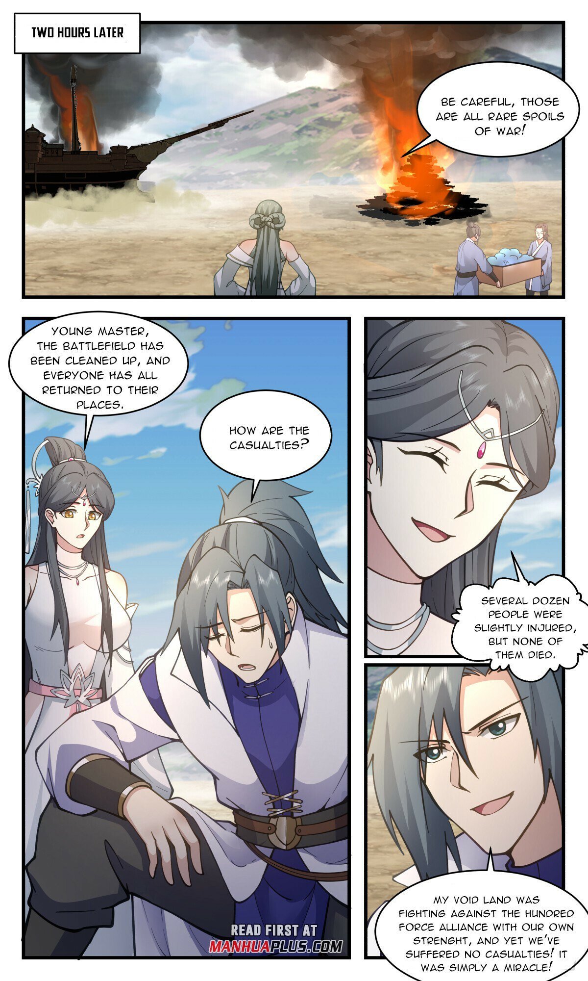 Read Martial Peak En Manga Online