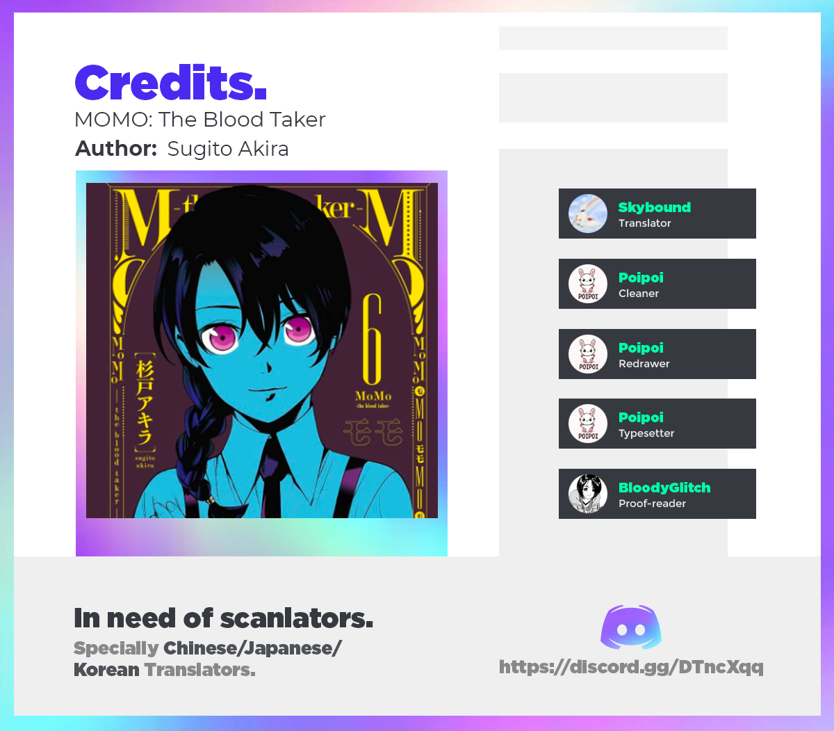 Read Momo The Blood Taker EN Manga Online