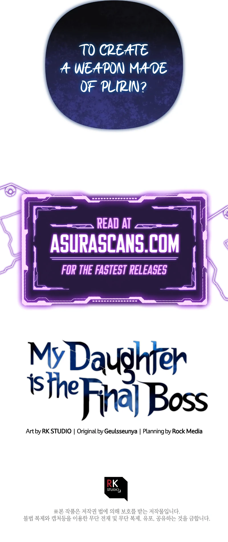 Read My Daughter Is The Final Boss EN Manga Online
