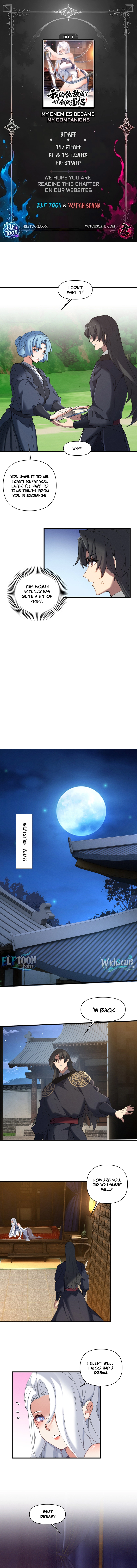 Read My Enemies Became My Companions EN Manga Online