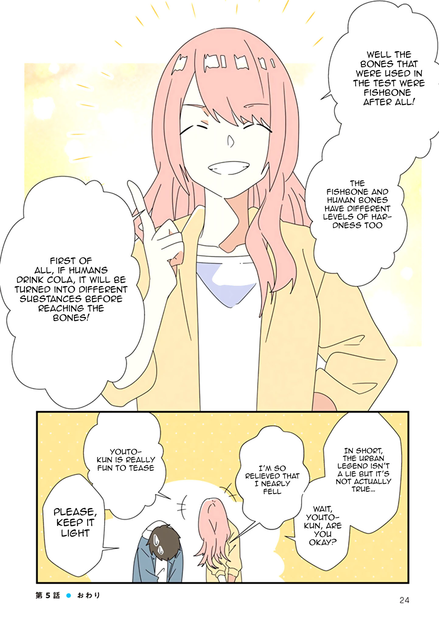 Read My Girlfriend Mentally Drains Me With Her Trivia EN Manga Online