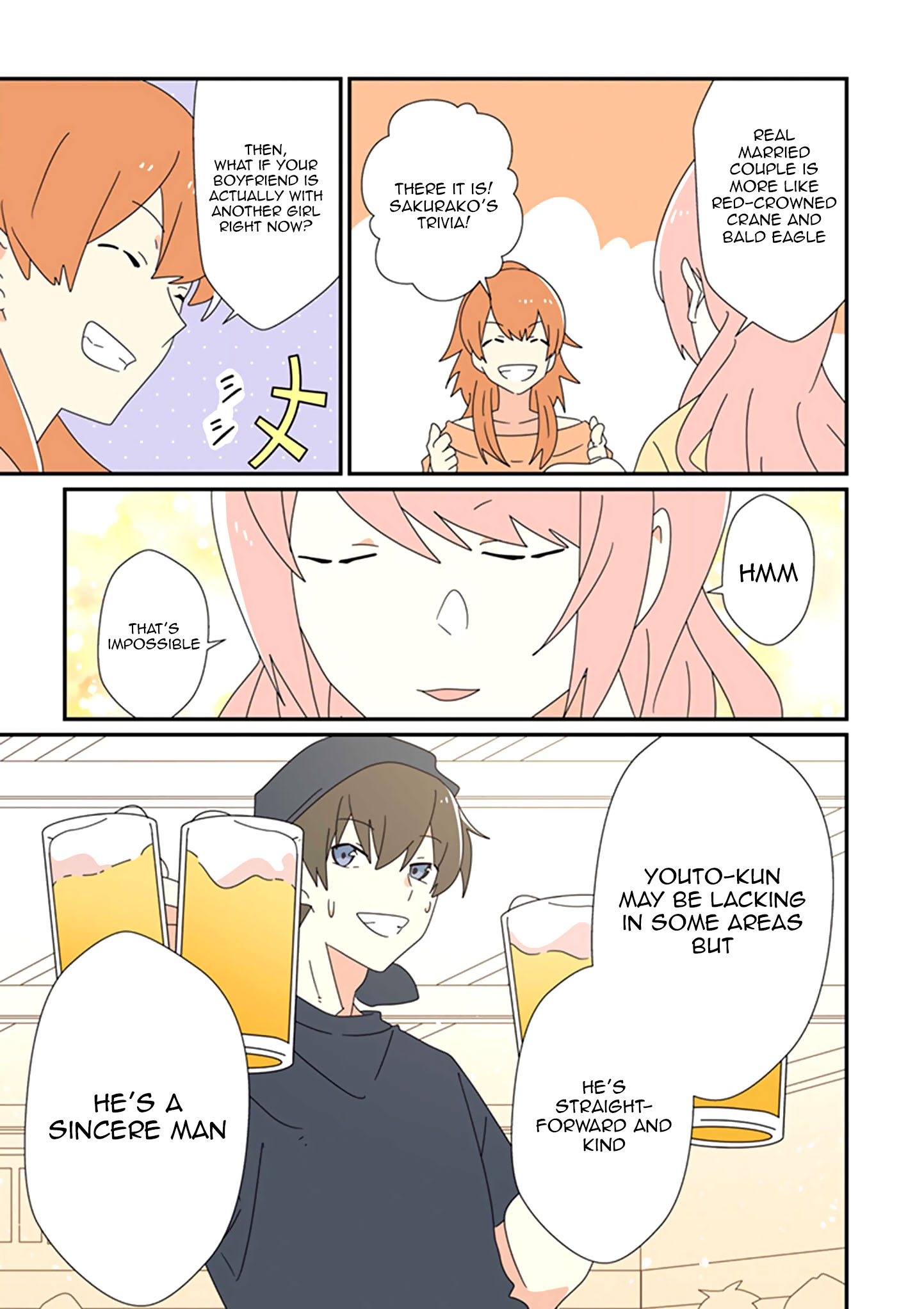 Read My Girlfriend Mentally Drains Me With Her Trivia EN Manga Online